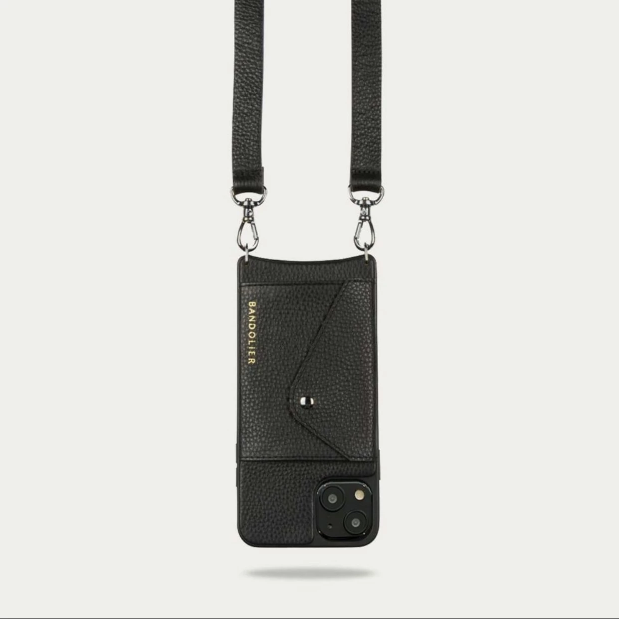 Bandolier 2019-20FW Leather IPhone 8 IPhone 8 Plus IPhone X IPhone XS For Women Black Silver X Iphone 13 8 Bandolier 2019-20FW Leather IPhone 8 IPhone 8 Plus IPhone X IPhone XS For Women Black Silver X Iphone 13 - Image 8