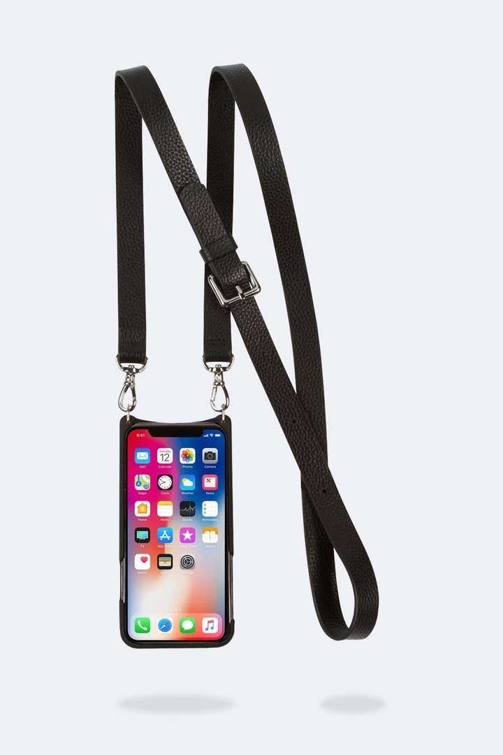 Bandolier 2020 Cruise Unisex Street Style Plain Leather IPhone 8 IPhone 8 Plus For Women Black/silver X Iphonexr 7 Bandolier 2020 Cruise Unisex Street Style Plain Leather IPhone 8 IPhone 8 Plus For Women Black/silver X Iphonexr - Image 7