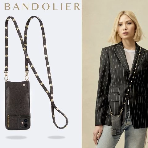 Bandolier 2020 Cruise Unisex Street Style Plain Leather IPhone 8 IPhone 8 Plus For Women Black/gold X Iphone13pro 1 Bandolier 2020 Cruise Unisex Street Style Plain Leather IPhone 8 IPhone 8 Plus For Women Black/gold X Iphone13pro