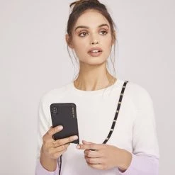 Bandolier 2020 Cruise Unisex Street Style Plain Leather IPhone 8 IPhone 8 Plus For Women Black/gold X Iphone13pro 26 Bandolier 2020 Cruise Unisex Street Style Plain Leather IPhone 8 IPhone 8 Plus For Women Black/gold X Iphone13pro -Bandolier Online Shop org 7895