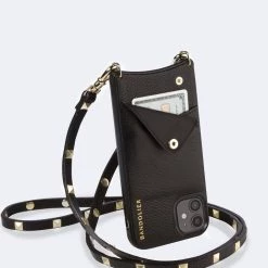 Bandolier 2020 Cruise Unisex Street Style Plain Leather IPhone 8 IPhone 8 Plus For Women Black/gold X Iphone13pro 28 Bandolier 2020 Cruise Unisex Street Style Plain Leather IPhone 8 IPhone 8 Plus For Women Black/gold X Iphone13pro -Bandolier Online Shop org 7897