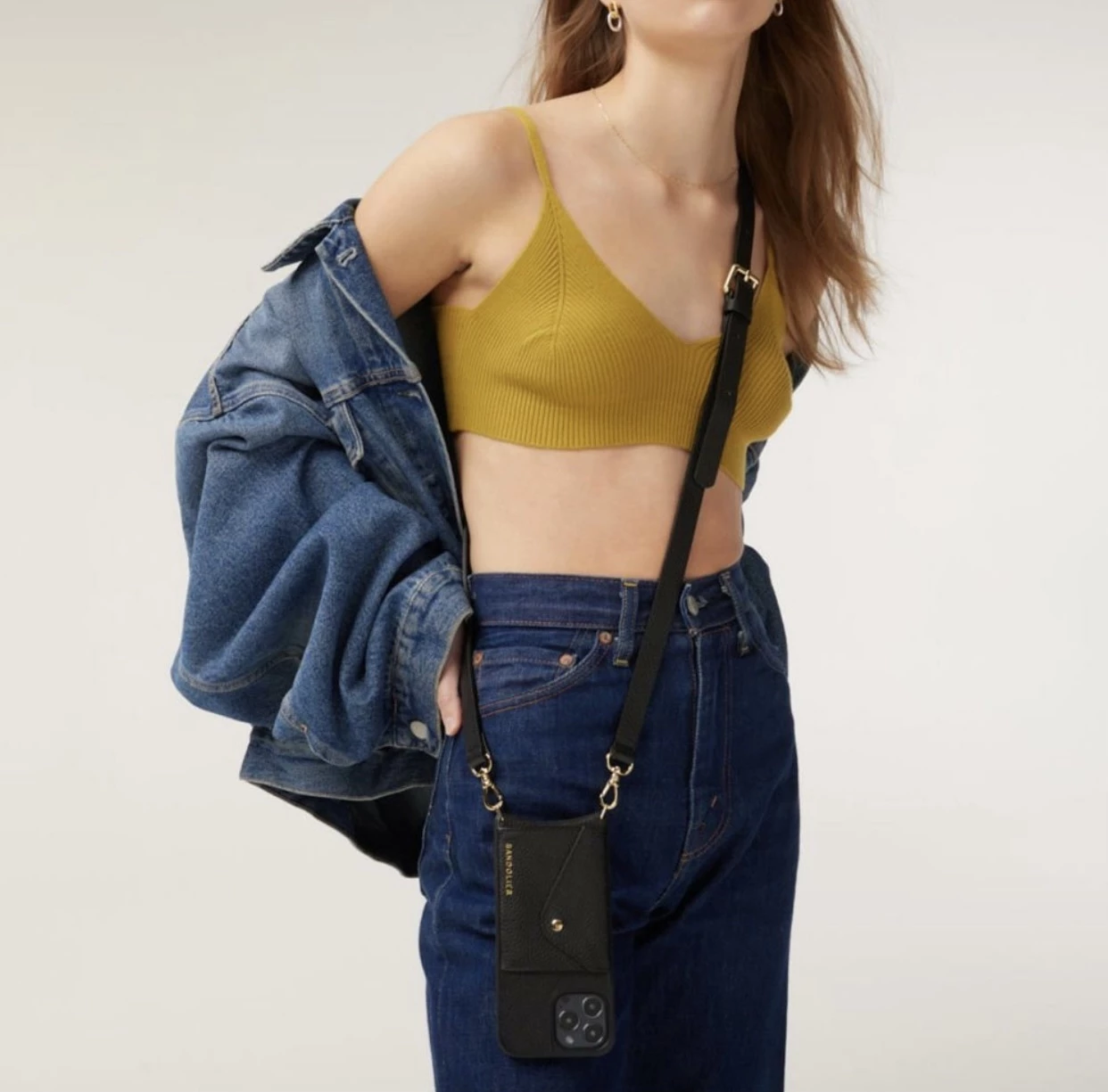 Bandolier 2019-20FW Leather IPhone 8 IPhone 8 Plus IPhone X IPhone XS For Women Black Silver X Iphone 13 14 Bandolier 2019-20FW Leather IPhone 8 IPhone 8 Plus IPhone X IPhone XS For Women Black Silver X Iphone 13 - Image 14