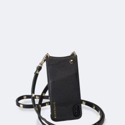 Bandolier 2020 Cruise Unisex Street Style Plain Leather IPhone 8 IPhone 8 Plus For Women Black/gold X Iphone13pro 31 Bandolier 2020 Cruise Unisex Street Style Plain Leather IPhone 8 IPhone 8 Plus For Women Black/gold X Iphone13pro -Bandolier Online Shop org 7900