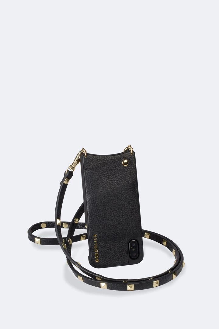 Bandolier 2020 Cruise Unisex Street Style Plain Leather IPhone 8 IPhone 8 Plus For Women Black/gold X Iphone13pro 14 Bandolier 2020 Cruise Unisex Street Style Plain Leather IPhone 8 IPhone 8 Plus For Women Black/gold X Iphone13pro - Image 14