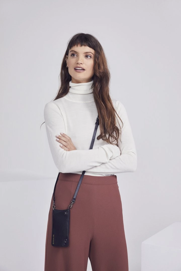 Bandolier 2020 Cruise Unisex Street Style Plain Leather IPhone 8 IPhone 8 Plus For Women Black/pewter X Iphonexsmax 7 Bandolier 2020 Cruise Unisex Street Style Plain Leather IPhone 8 IPhone 8 Plus For Women Black/pewter X Iphonexsmax - Image 7