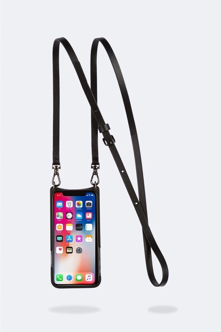 Bandolier 2020 Cruise Unisex Street Style Plain Leather IPhone 8 IPhone 8 Plus For Women Black/pewter X Iphonexsmax 12 Bandolier 2020 Cruise Unisex Street Style Plain Leather IPhone 8 IPhone 8 Plus For Women Black/pewter X Iphonexsmax - Image 12