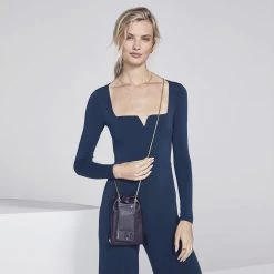 Bandolier Unisex Plain Leather Tech Accessories For Women Black/silver X One Size 30 Bandolier Unisex Plain Leather Tech Accessories For Women Black/silver X One Size -Bandolier Online Shop org 7932