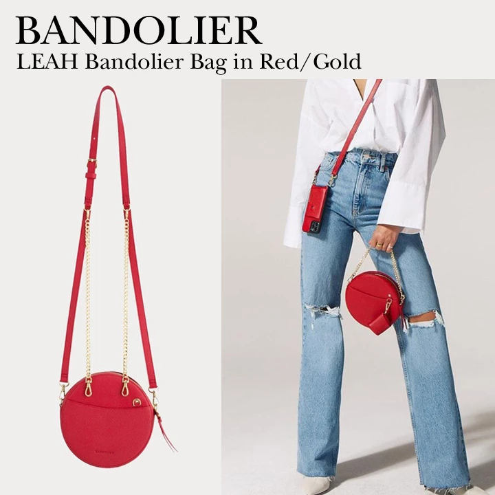 Bandolier Blended Fabrics Chain Plain Leather Bridal Tech Accessories For Women Red/gold X One Size 1 Bandolier Blended Fabrics Chain Plain Leather Bridal Tech Accessories For Women Red/gold X One Size