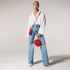 Bandolier Blended Fabrics Chain Plain Leather Bridal Tech Accessories For Women Red/gold X One Size 17 Bandolier Blended Fabrics Chain Plain Leather Bridal Tech Accessories For Women Red/gold X One Size -Bandolier Online Shop org 7947