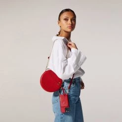 Bandolier Blended Fabrics Chain Plain Leather Bridal Tech Accessories For Women Red/gold X One Size 18 Bandolier Blended Fabrics Chain Plain Leather Bridal Tech Accessories For Women Red/gold X One Size -Bandolier Online Shop org 7948