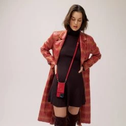 Bandolier Unisex Plain Leather IPhone 8 IPhone 8 Plus IPhone X For Women Red/air Pod Pro X Iphone 13 Pro Max+1000 -Bandolier Online Shop org 7957