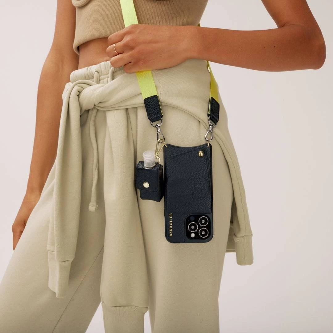 Bandolier Unisex Street Style Plain Leather IPhone 13 IPhone 13 Pro For Women Yellow/silver X Iphone 12 Pro Max 17 Bandolier Unisex Street Style Plain Leather IPhone 13 IPhone 13 Pro For Women Yellow/silver X Iphone 12 Pro Max - Image 17