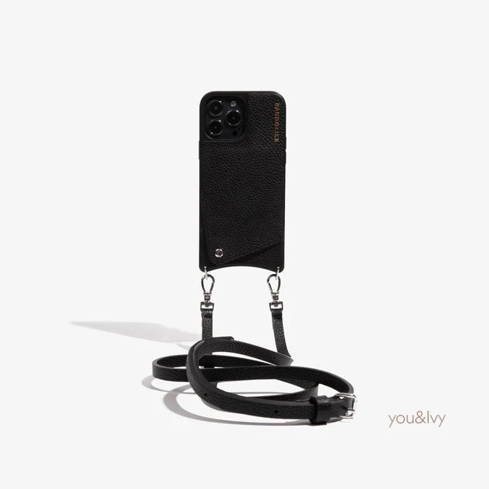 Bandolier EMMA Plain Leather IPhone X IPhone XS IPhone XS Max IPhone XR For Women 8.vegan Black/silver X One Size 7 Bandolier EMMA Plain Leather IPhone X IPhone XS IPhone XS Max IPhone XR For Women 8.vegan Black/silver X One Size - Image 7