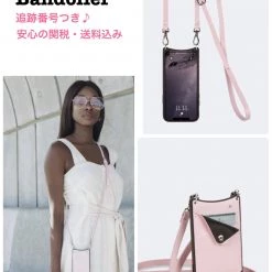 Bandolier 2020-21FW Plain Leather IPhone 8 IPhone 8 Plus IPhone X IPhone XS For Women Primrose/silver X Iphone 12 Pro Max