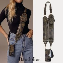 Bandolier Plain Leather Python IPhone 13 IPhone 13 Mini IPhone 13 Pro For Women Brown Snake/gold X Iphone 13 Pro Max