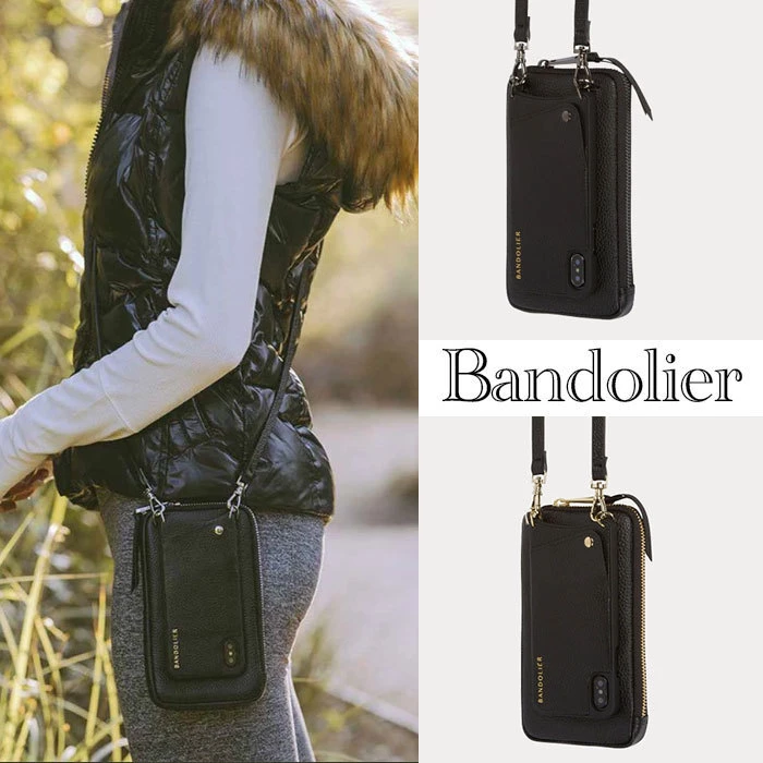 Bandolier Unisex Street Style Plain Co-ord Logo Smart Phone Cases For Women Black/silver X Iphone 13 Pro Max 1 Bandolier Unisex Street Style Plain Co-ord Logo Smart Phone Cases For Women Black/silver X Iphone 13 Pro Max