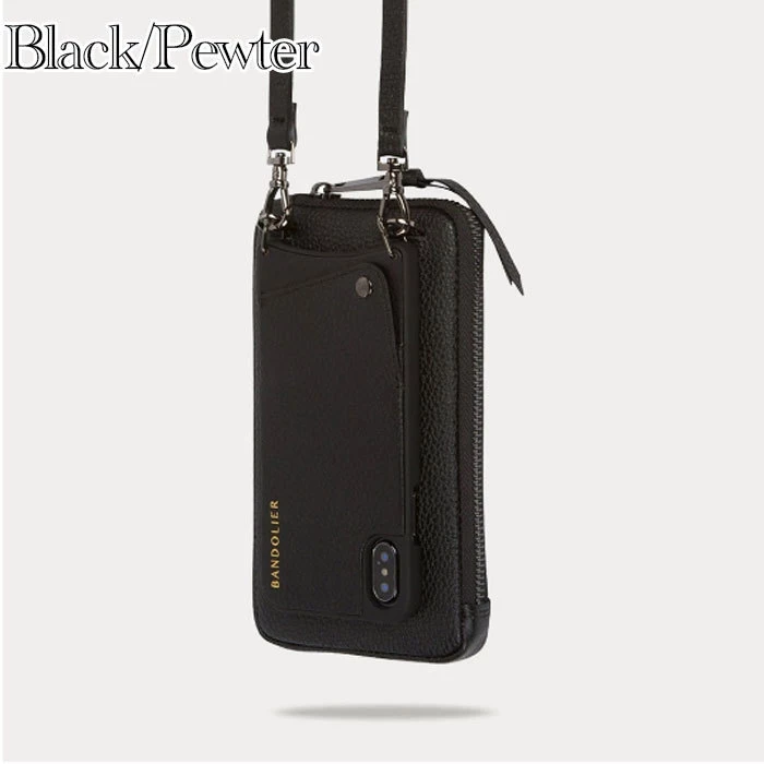 Bandolier Unisex Street Style Plain Co-ord Logo Smart Phone Cases For Women Black/silver X Iphone 13 Pro Max 8 Bandolier Unisex Street Style Plain Co-ord Logo Smart Phone Cases For Women Black/silver X Iphone 13 Pro Max - Image 8