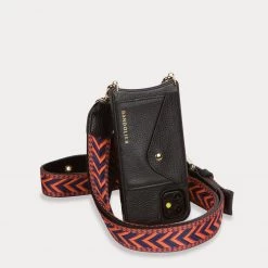 Bandolier Unisex Plain Leather IPhone X IPhone XS IPhone XS Max For Women Orange/navy X Iphone 12 Pro Max -Bandolier Online Shop org 8129