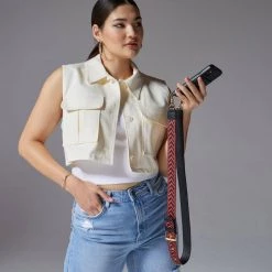 Bandolier Unisex Plain Leather IPhone X IPhone XS IPhone XS Max For Women Orange/navy X Iphone 12 Pro Max -Bandolier Online Shop org 8137