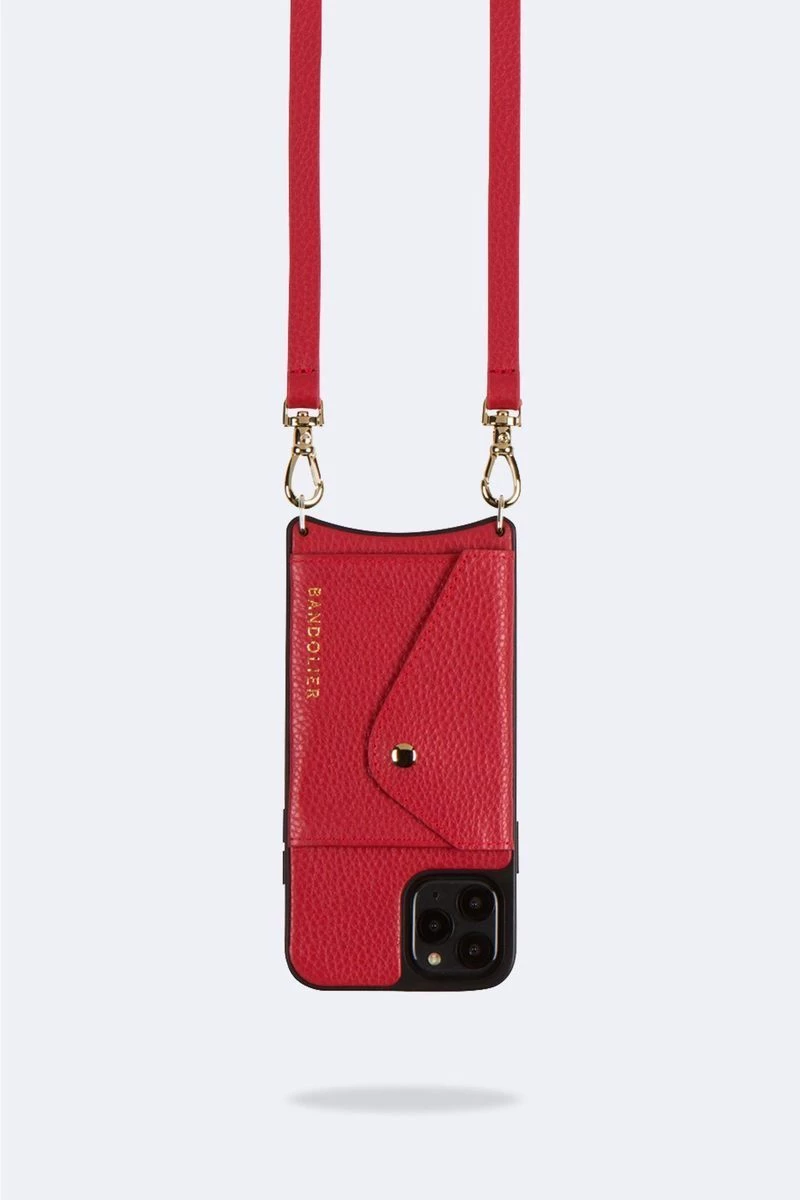 Bandolier Plain Leather IPhone 8 IPhone 8 Plus IPhone X IPhone XS For Women Light Grey/silver X Iphone 13 Pro 2 Bandolier Plain Leather IPhone 8 IPhone 8 Plus IPhone X IPhone XS For Women Light Grey/silver X Iphone 13 Pro - Image 2