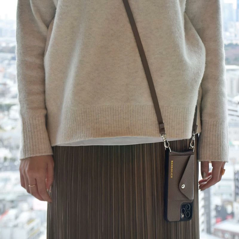 Bandolier Plain Leather IPhone 8 IPhone 8 Plus IPhone X IPhone XS For Women Light Grey/silver X Iphone 13 Pro 17 Bandolier Plain Leather IPhone 8 IPhone 8 Plus IPhone X IPhone XS For Women Light Grey/silver X Iphone 13 Pro - Image 17