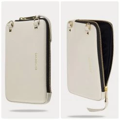 Bandolier Plain Leather IPhone 13 IPhone 13 Mini IPhone 13 Pro For Women Stone/gold X Iphone 13 -Bandolier Online Shop org 8166