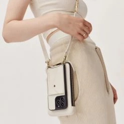 Bandolier Plain Leather IPhone 13 IPhone 13 Mini IPhone 13 Pro For Women Stone/gold X Iphone 13 -Bandolier Online Shop org 8169