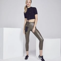 Bandolier 2020 Cruise Unisex Street Style Plain Leather IPhone 8 IPhone 8 Plus For Women Black/silver X Iphone12promax -Bandolier Online Shop org 8225