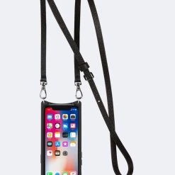 Bandolier 2020 Cruise Unisex Street Style Plain Leather IPhone 8 IPhone 8 Plus For Women Black/silver X Iphone12promax -Bandolier Online Shop org 8226