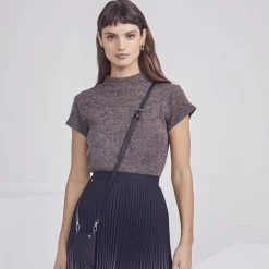 Bandolier 2020 Cruise Unisex Street Style Plain Leather IPhone 8 IPhone 8 Plus For Women Black/silver X Iphone12promax -Bandolier Online Shop org 8228