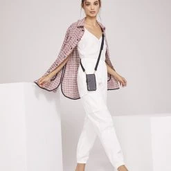 Bandolier 2020 Cruise Unisex Street Style Plain Leather IPhone 8 IPhone 8 Plus For Women Black/pewter X Iphone6/7/8plus -Bandolier Online Shop org 8238