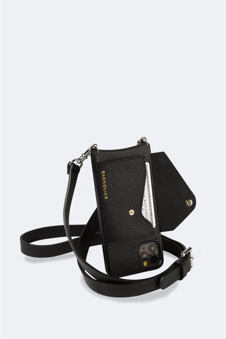 Bandolier 2020 Cruise Unisex Street Style Plain Leather IPhone 8 IPhone 8 Plus For Women Black/silver X Iphonexs/x 10 Bandolier 2020 Cruise Unisex Street Style Plain Leather IPhone 8 IPhone 8 Plus For Women Black/silver X Iphonexs/x - Image 10