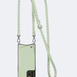 Bandolier 2020 Cruise Unisex Street Style Plain Leather IPhone 8 IPhone 8 Plus For Women Mist Green/ Silver X Iphonexsmax 9 Bandolier 2020 Cruise Unisex Street Style Plain Leather IPhone 8 IPhone 8 Plus For Women Mist Green/ Silver X Iphonexsmax -Bandolier Online Shop org 8283