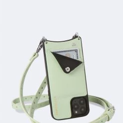 Bandolier 2020 Cruise Unisex Street Style Plain Leather IPhone 8 IPhone 8 Plus For Women Mist Green/ Silver X Iphonexsmax 11 Bandolier 2020 Cruise Unisex Street Style Plain Leather IPhone 8 IPhone 8 Plus For Women Mist Green/ Silver X Iphonexsmax -Bandolier Online Shop org 8285