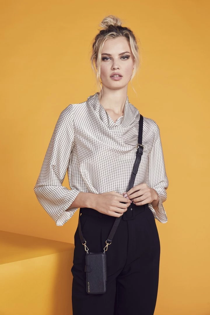 Bandolier 2020 Cruise Unisex Street Style Plain Leather IPhone 8 IPhone 8 Plus For Women Black/gold X Iphone11promax 8 Bandolier 2020 Cruise Unisex Street Style Plain Leather IPhone 8 IPhone 8 Plus For Women Black/gold X Iphone11promax - Image 8