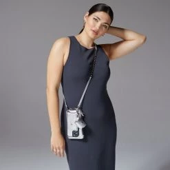 Bandolier Unisex Plain Leather Bridal Metallic Tech Accessories For Women Black/silver X Airpod Regular 39 Bandolier Unisex Plain Leather Bridal Metallic Tech Accessories For Women Black/silver X Airpod Regular -Bandolier Online Shop org 8345