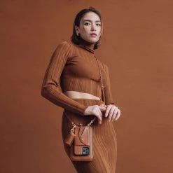 Bandolier Unisex Plain Leather Bridal Logo Tech Accessories For Women Greige/silver X One Size 32 Bandolier Unisex Plain Leather Bridal Logo Tech Accessories For Women Greige/silver X One Size -Bandolier Online Shop org 8369