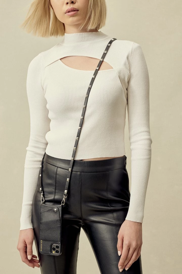 Bandolier 2020 Cruise Unisex Street Style Plain Leather IPhone 8 IPhone 8 Plus For Women Black/silver X Iphone13pro 12 Bandolier 2020 Cruise Unisex Street Style Plain Leather IPhone 8 IPhone 8 Plus For Women Black/silver X Iphone13pro - Image 12