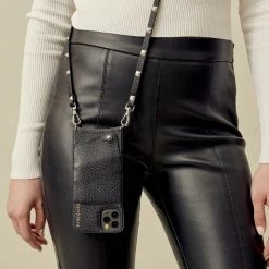 Bandolier 2020 Cruise Unisex Street Style Plain Leather IPhone 8 IPhone 8 Plus For Women Black/silver X Iphone13pro 38 Bandolier 2020 Cruise Unisex Street Style Plain Leather IPhone 8 IPhone 8 Plus For Women Black/silver X Iphone13pro -Bandolier Online Shop org 8395