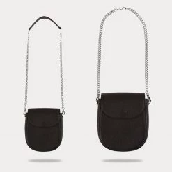 Bandolier Unisex Blended Fabrics Studded Street Style Chain Plain For Women Black/silver X Iphone 13 Pro Max -Bandolier Online Shop org 8408