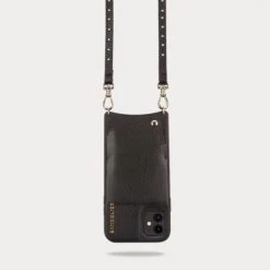 Bandolier NICOLE Leather IPhone X IPhone XS IPhone XS Max IPhone XR For Women Black/gold X Iphone12promax (4000 Yen Addition) -Bandolier Online Shop org 8458