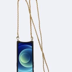 Bandolier 2021 Cruise Unisex Street Style Plain Leather IPhone 8 IPhone 8 Plus For Women Metallic Gold/gold X Iphone12promax -Bandolier Online Shop org 8468