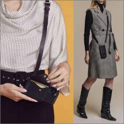 Bandolier Plain Leather Logo IPhone 11 Pro IPhone 11 Pro Max IPhone 11 For Women Black/gold X Iphone 12 Pro Max -Bandolier Online Shop org 8484