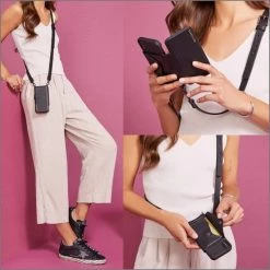 Bandolier Plain Leather Logo IPhone 11 Pro IPhone 11 Pro Max IPhone 11 For Women Black/gold X Iphone 12 Pro Max -Bandolier Online Shop org 8490