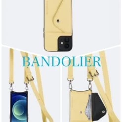 Bandolier Smart Phone Cases For Women Butter Yellow X Iphonex