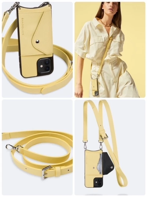 Bandolier Smart Phone Cases For Women Butter Yellow X Iphonex 2 Bandolier Smart Phone Cases For Women Butter Yellow X Iphonex - Image 2