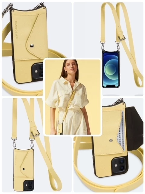 Bandolier Smart Phone Cases For Women Butter Yellow X Iphonex 3 Bandolier Smart Phone Cases For Women Butter Yellow X Iphonex - Image 3