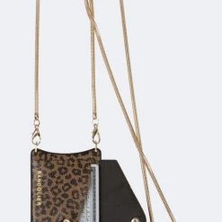 Bandolier Leopard Patterns Chain Leather IPhone 8 IPhone X IPhone XS For Women Dark Leopard/gold X Xs Max -Bandolier Online Shop org 8506