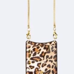 Bandolier Leopard Patterns Chain Leather IPhone 8 IPhone X IPhone XS For Women Dark Leopard/gold X Xs Max -Bandolier Online Shop org 8513