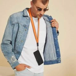 Bandolier Unisex Blended Fabrics Plain Leather IPhone X IPhone XS For Men Orange/pewter X Xs Max 39 Bandolier Unisex Blended Fabrics Plain Leather IPhone X IPhone XS For Men Orange/pewter X Xs Max -Bandolier Online Shop org 8568